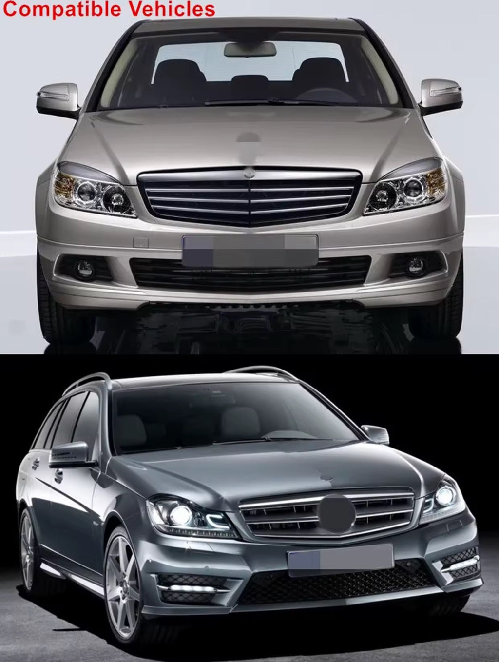 Mercedes W204 C Class Facelift Side Mirrors