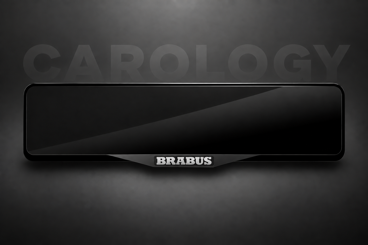 Brabus Number Plate Frame