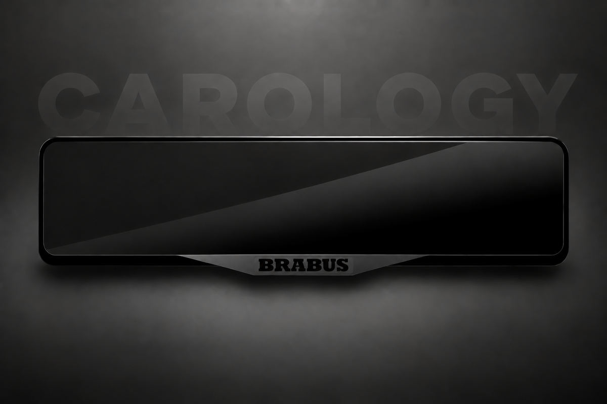 Brabus Number Plate Frame