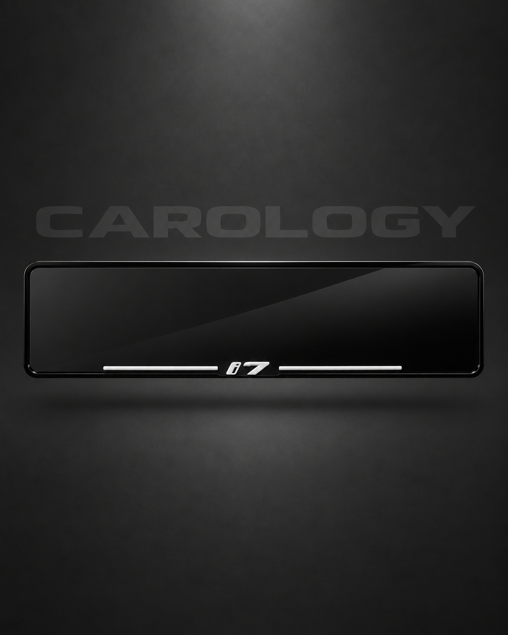BMW i7 Number Plate Frame