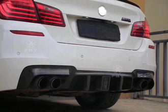 Bmw M5 F10 Diffuser Carbon Fiber Diffuser - Original Carbon Fiber