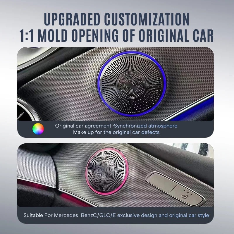 Mercedes W205 C Class Speaker Cover - V1
