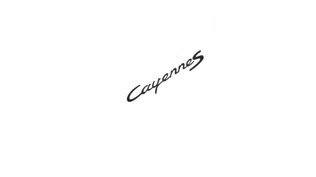 Porsche Cayenne Emblems
