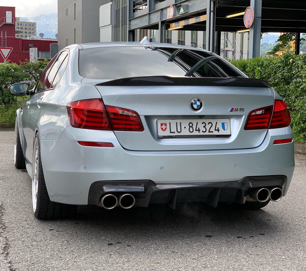 Bmw M5 Series F10 Spoiler - Glossy Black