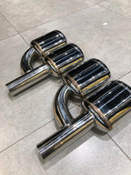 Mercedes-Benz W204 C-Class Stainless steel Exhaust tips