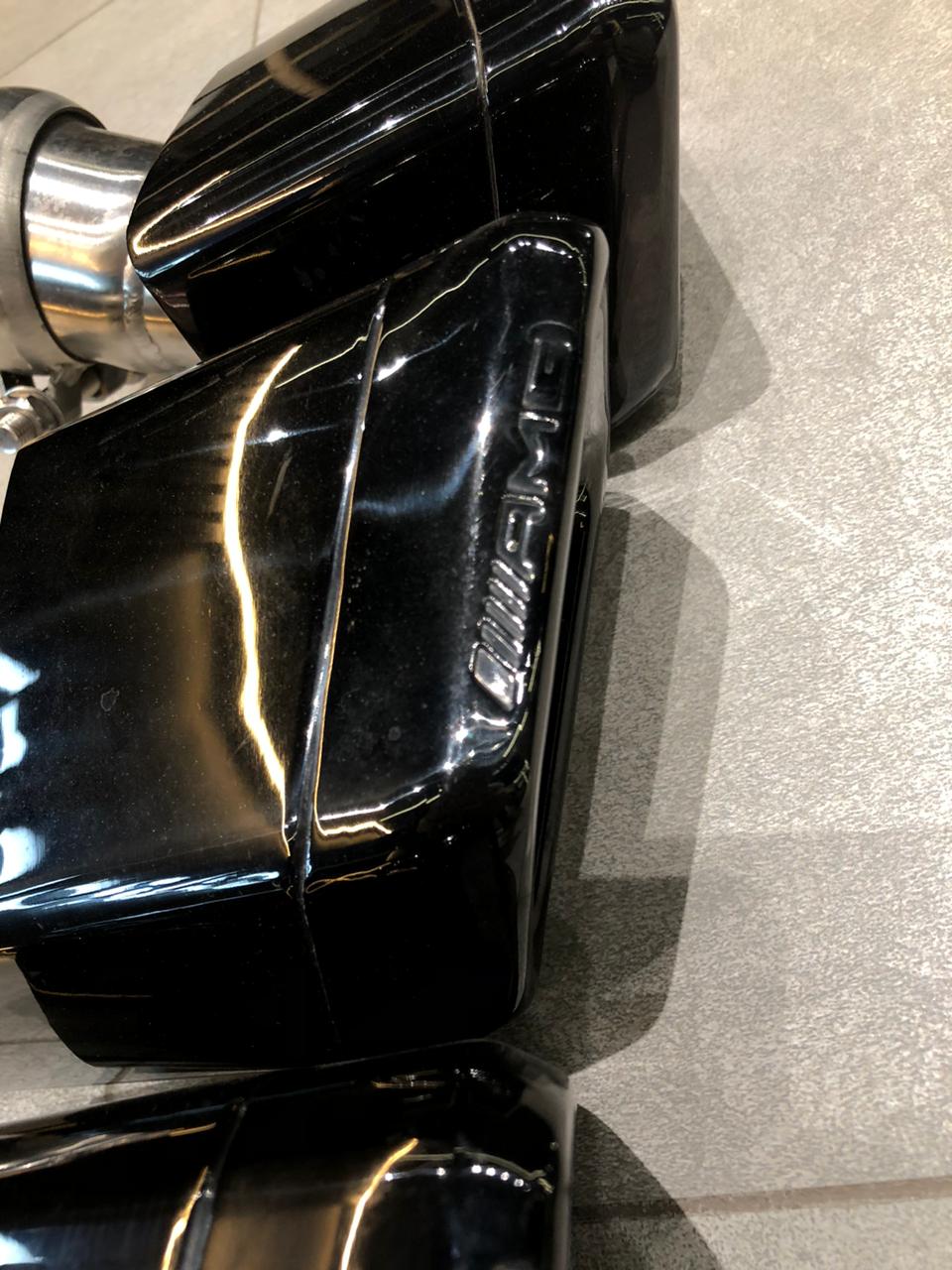 Mercedes W204 C63 Exhust Tips