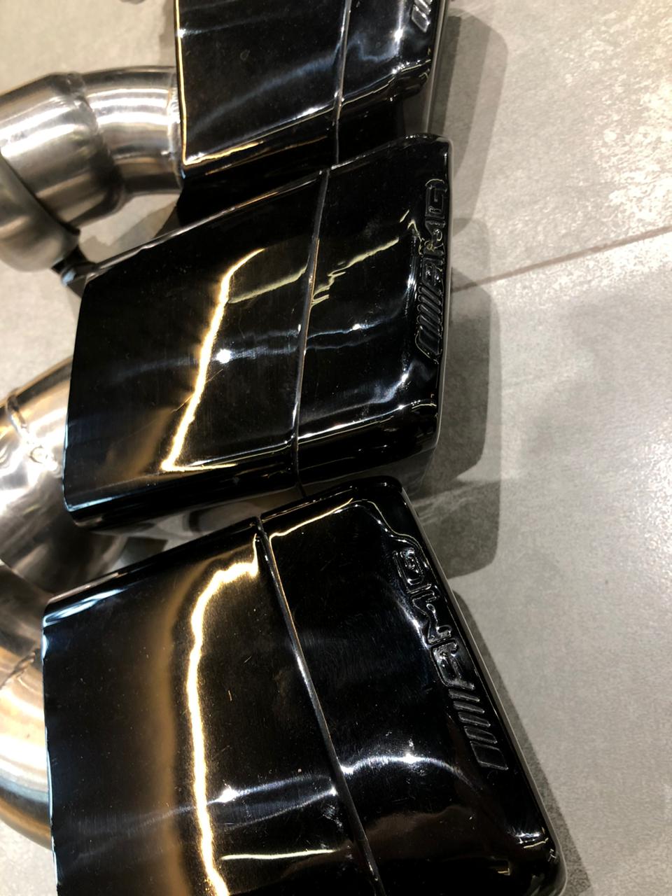 Mercedes W204 C63 Exhust Tips