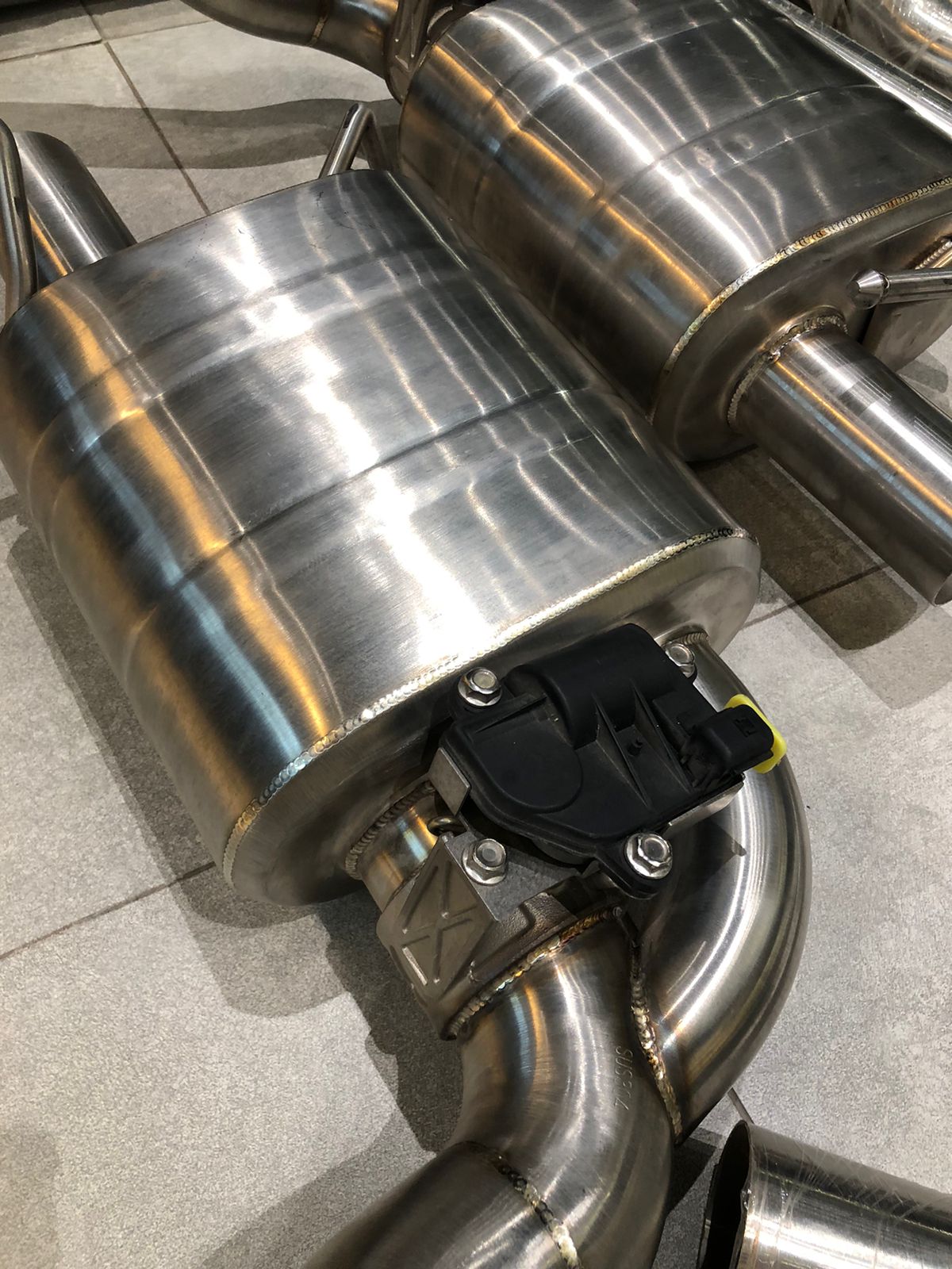 Mercedes-Benz W204 C63 Stainless Steel Catback  Valvetronic Exhaust