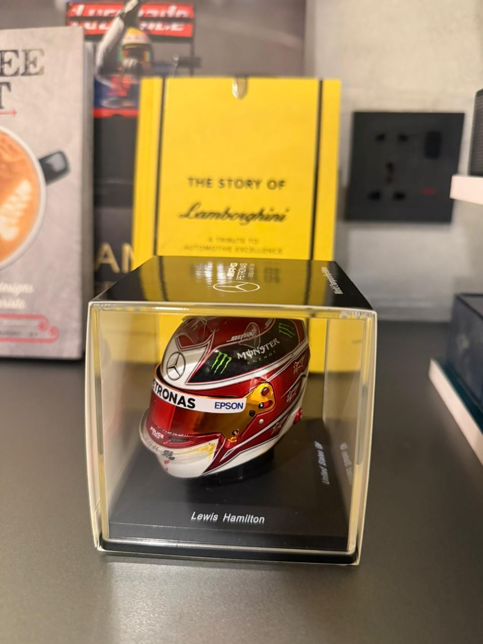 Lewis Hamilton Word Champion Helmet