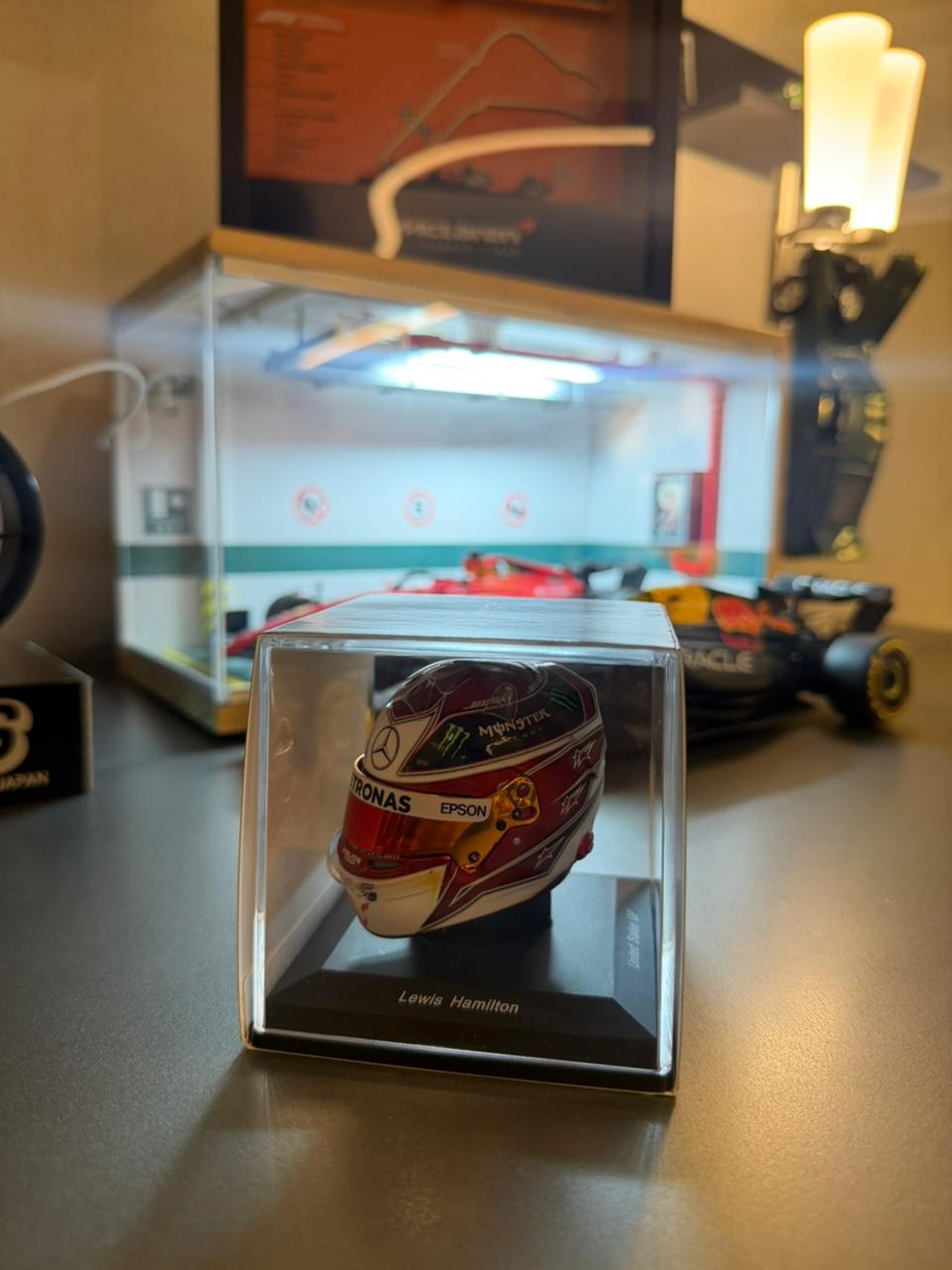 Lewis Hamilton Word Champion Helmet