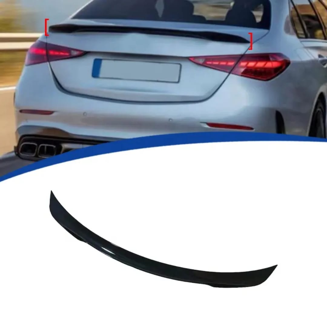 Mercedes w206 Trunk Spoiler