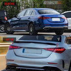 Mercedes w206 Trunk Spoiler