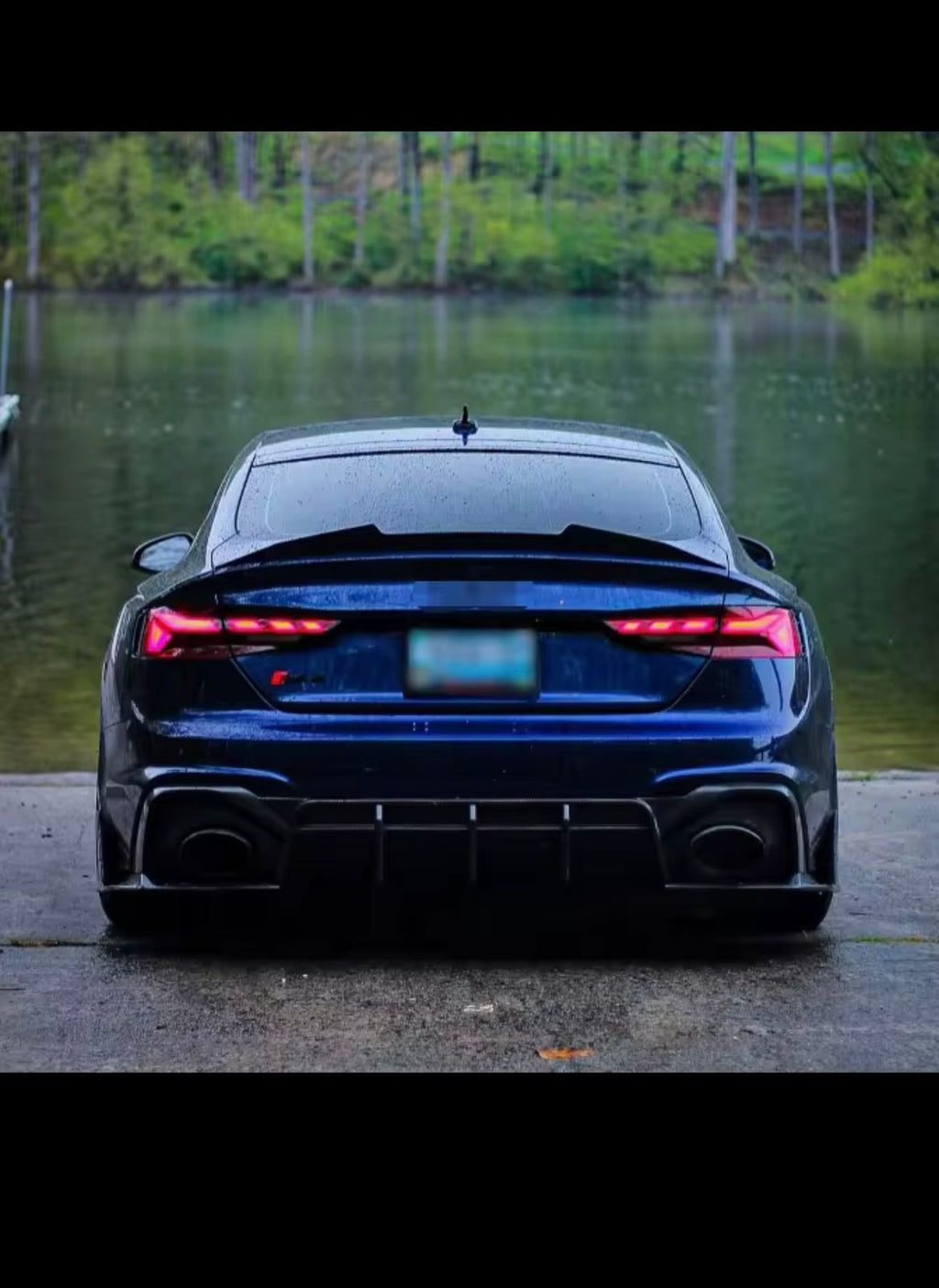 Audi a5 carbon Fiber Spoiler