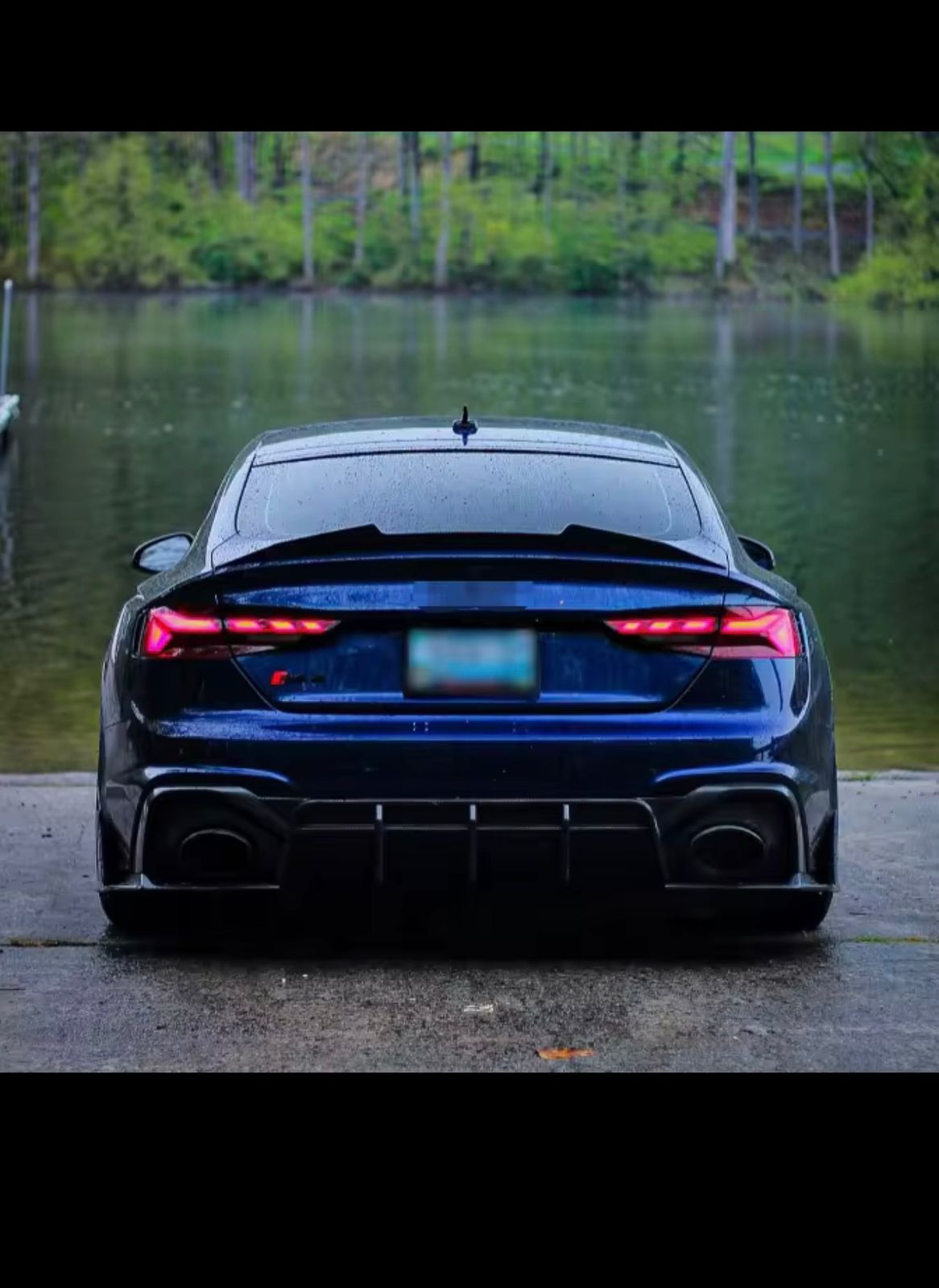 Audi a5 carbon Fiber Spoiler
