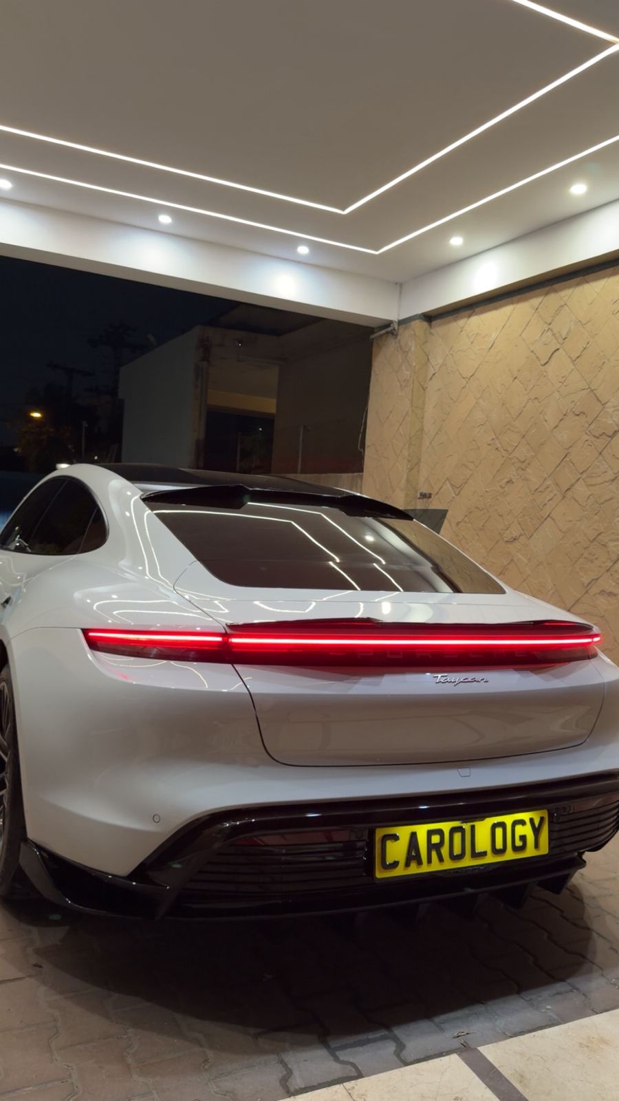 Porsche Taycan Complete Gloss Black Body Kit