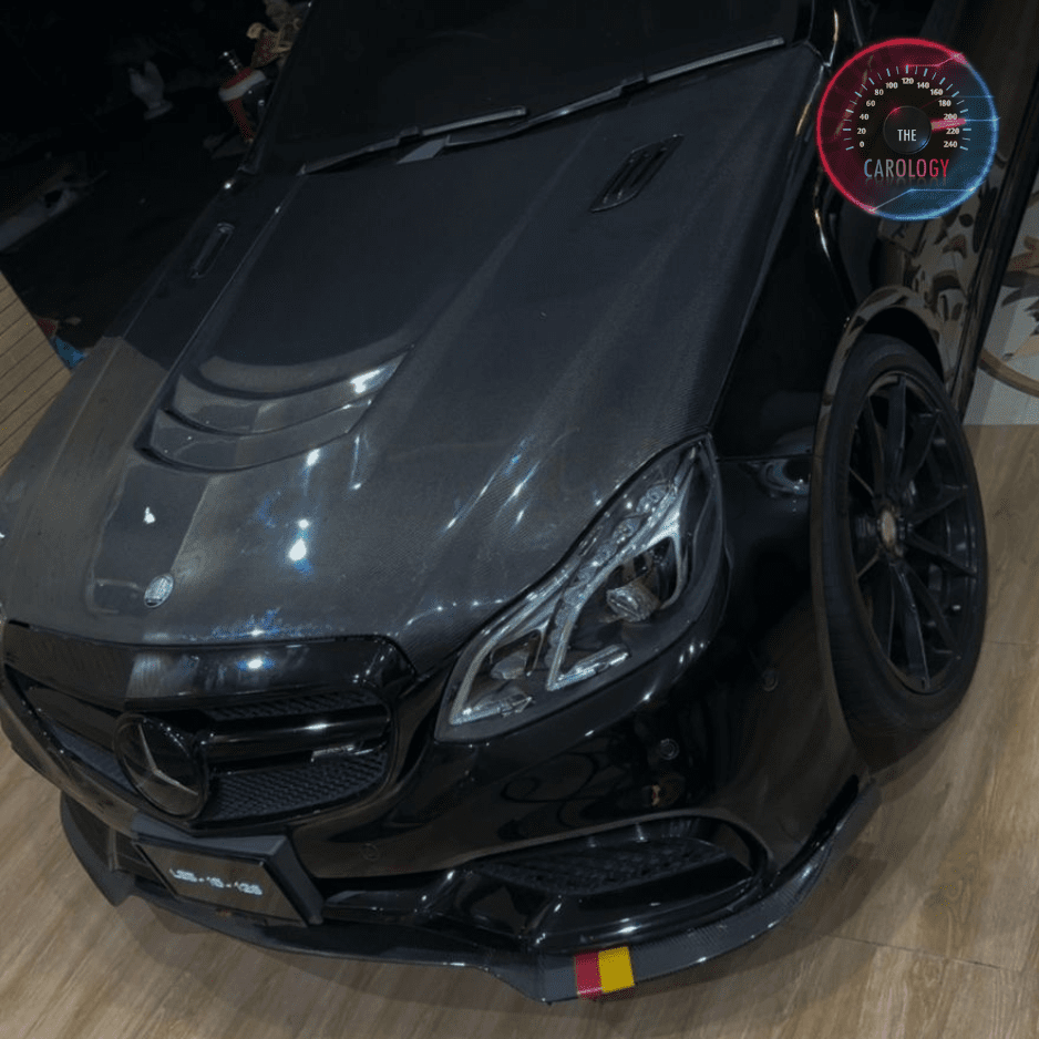 Mercedes W212 E63 carbon Fiber Hood