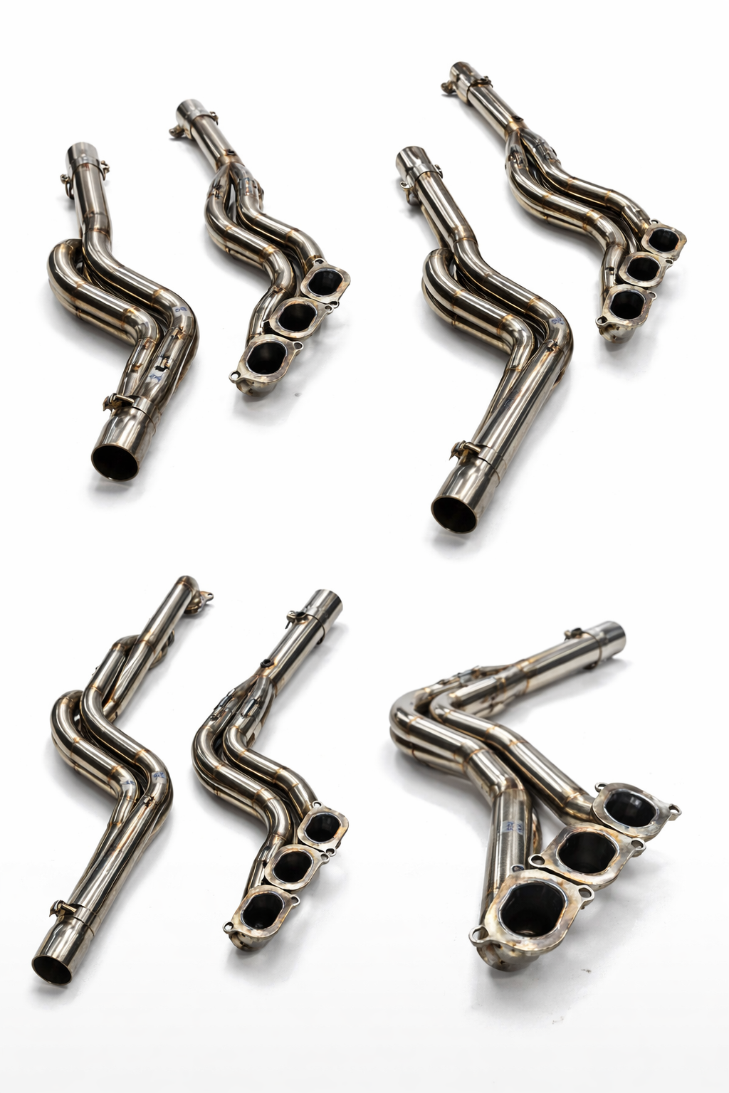 Mercedes W204 C63 Long Tube Header Stain Less Steel