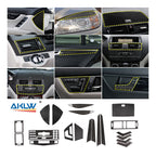 Mercedes W204 Center Console Carbon Fiber Set
