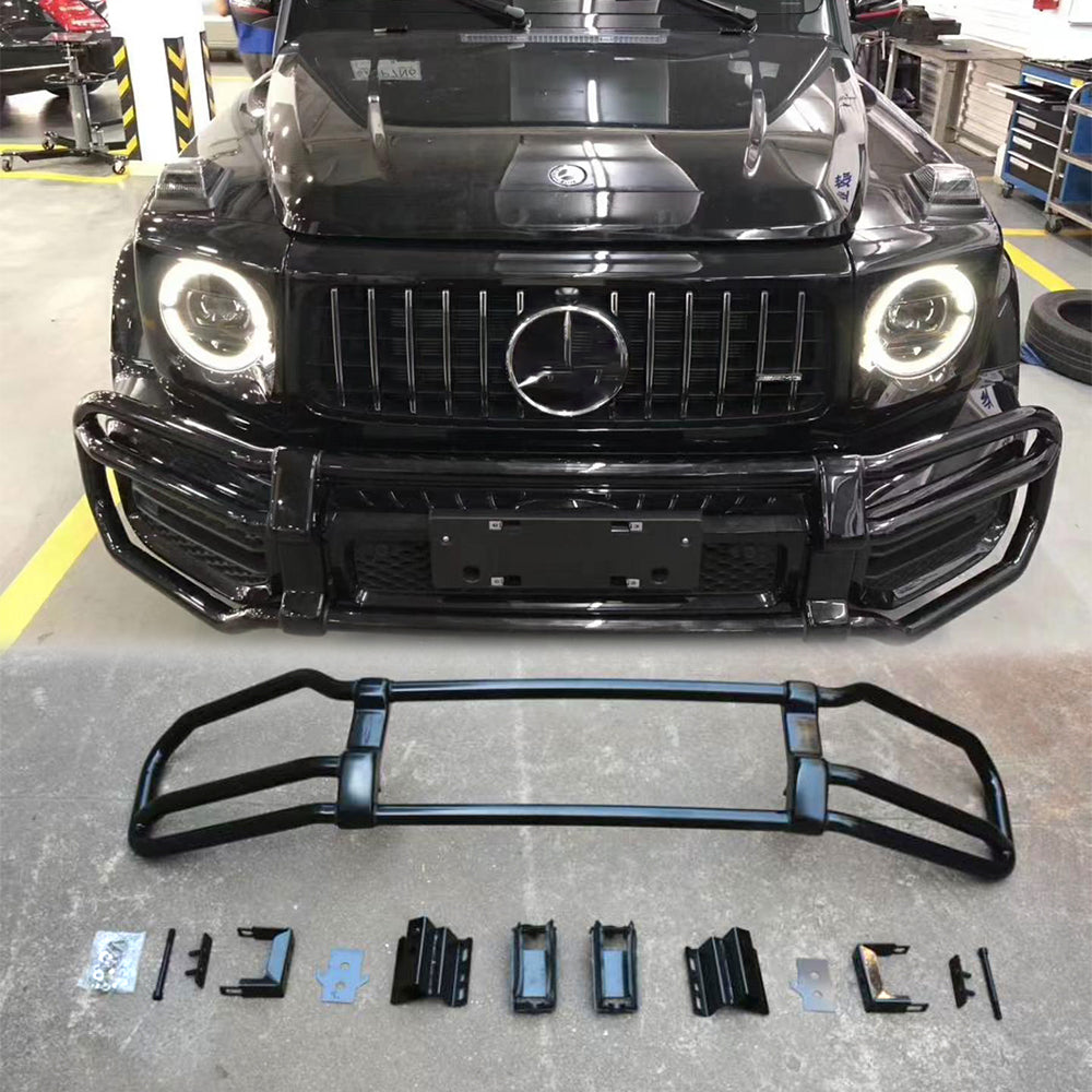 Mercedes G-Class Front Brush Guard Gloss Black