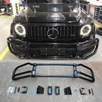 Mercedes G-Class Front Brush Guard Gloss Black