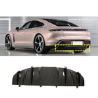 Porsche Taycan Gloss Black DIffusser