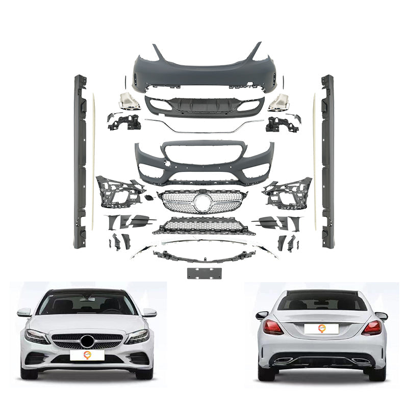 AMG W205 C-Class Facelift Body Kit