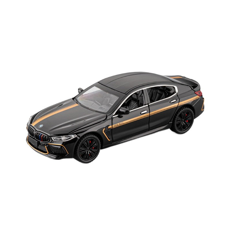BMW M8 1:32 Alloy Pull-Back Car with Opening Doors