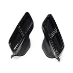 Mercedes-Benz W212 E-Class Black Stainless Steel Exhaust Tips