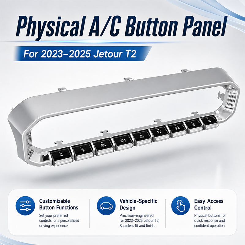 Jetour T2 AC Button 2023-2025 Physical Control Accessory