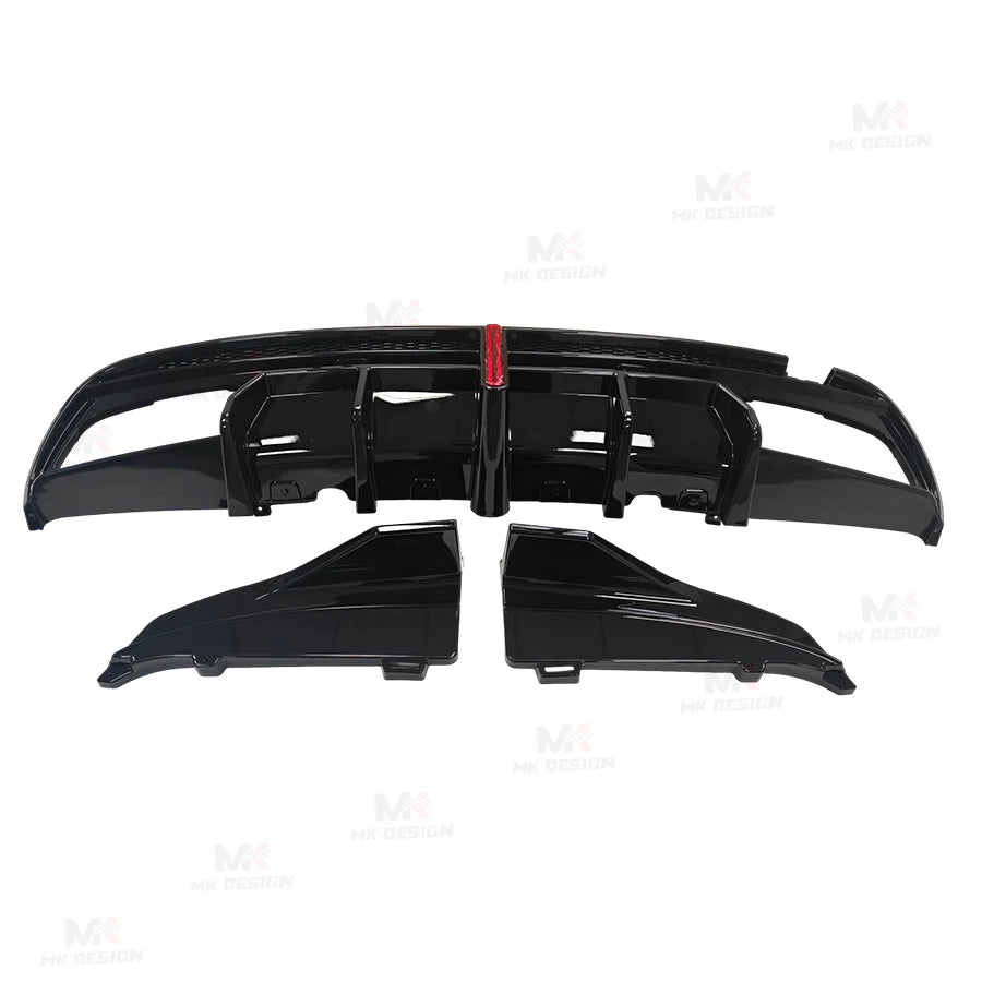 Mercedes W205 C-Class VTEN Style Rear Diffuser C43 C63 AMG 2015-21