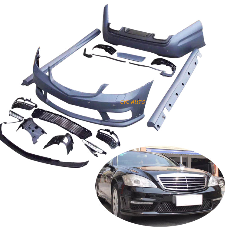 Mercedes S-Class W221 To S65 Bodykit