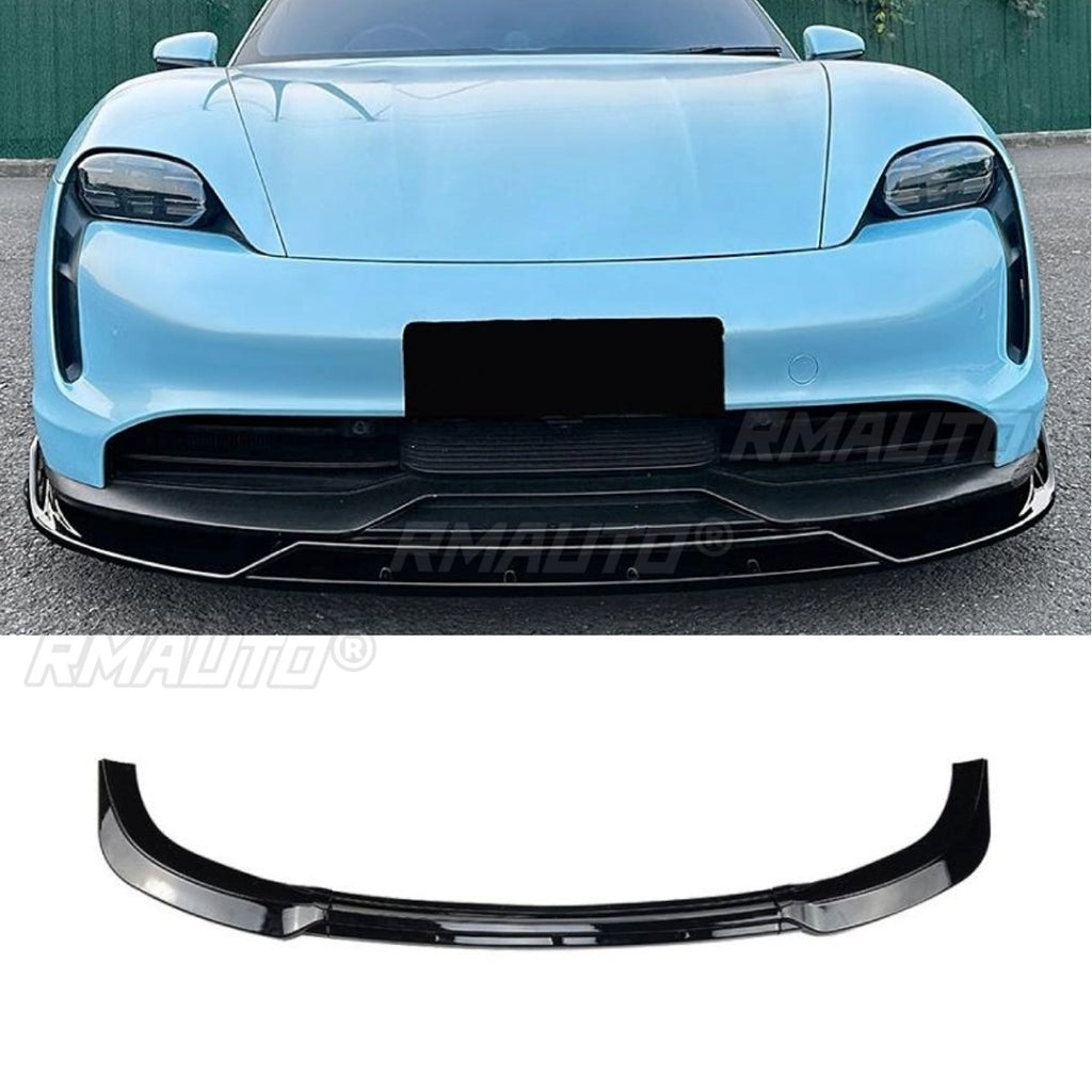 Porsche Taycan Front Bumper Lip & Diffuser Guard