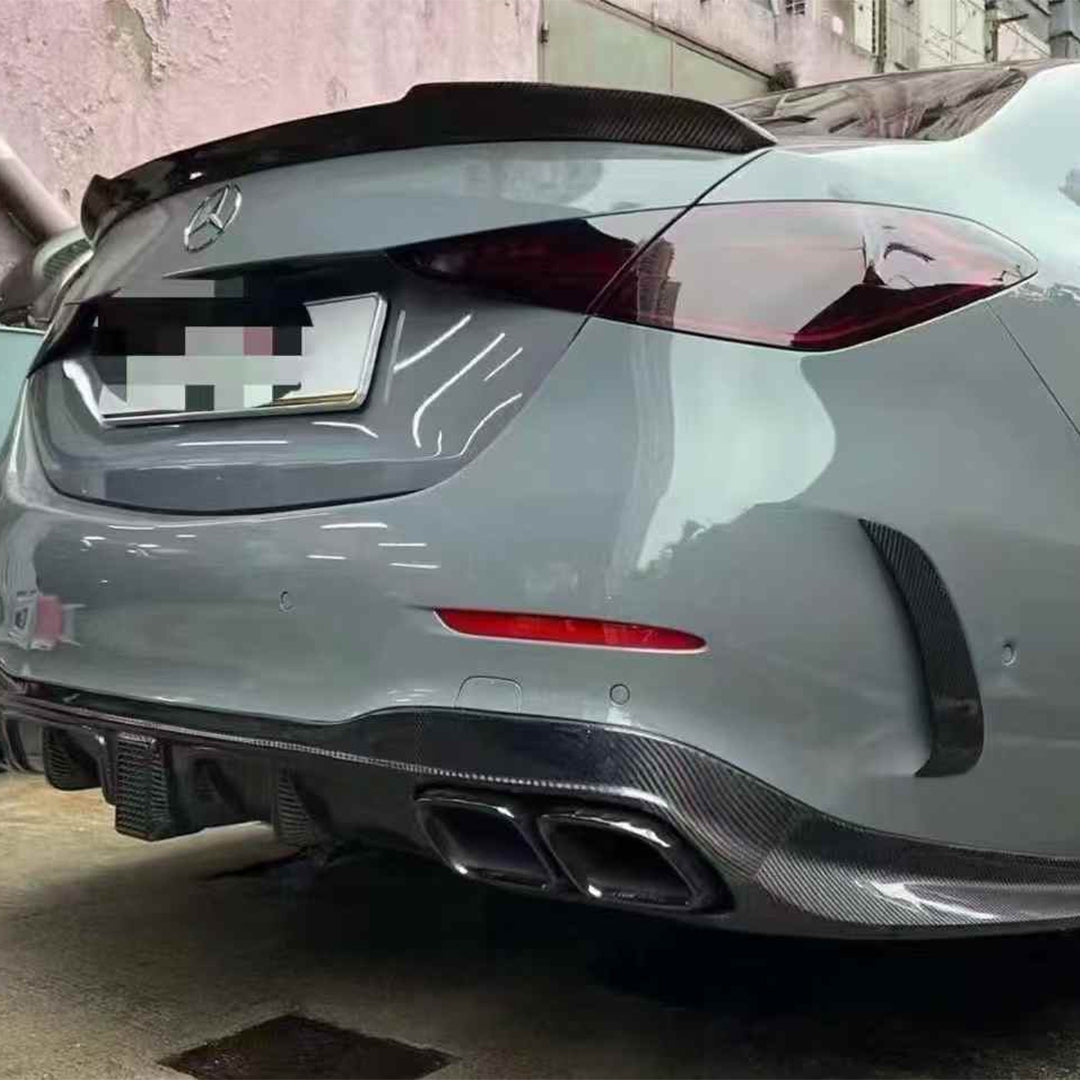 Mercedes W206 C-class Rear Carbon fiber Diffuser