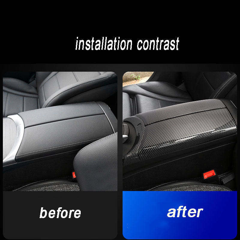 Mercedes W205 C Class Armrest Storage Cover