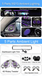 Mercedes E Class W213 Ambient Light & Complete Set