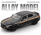 BMW M8 1:32 Alloy Pull-Back Car with Opening Doors