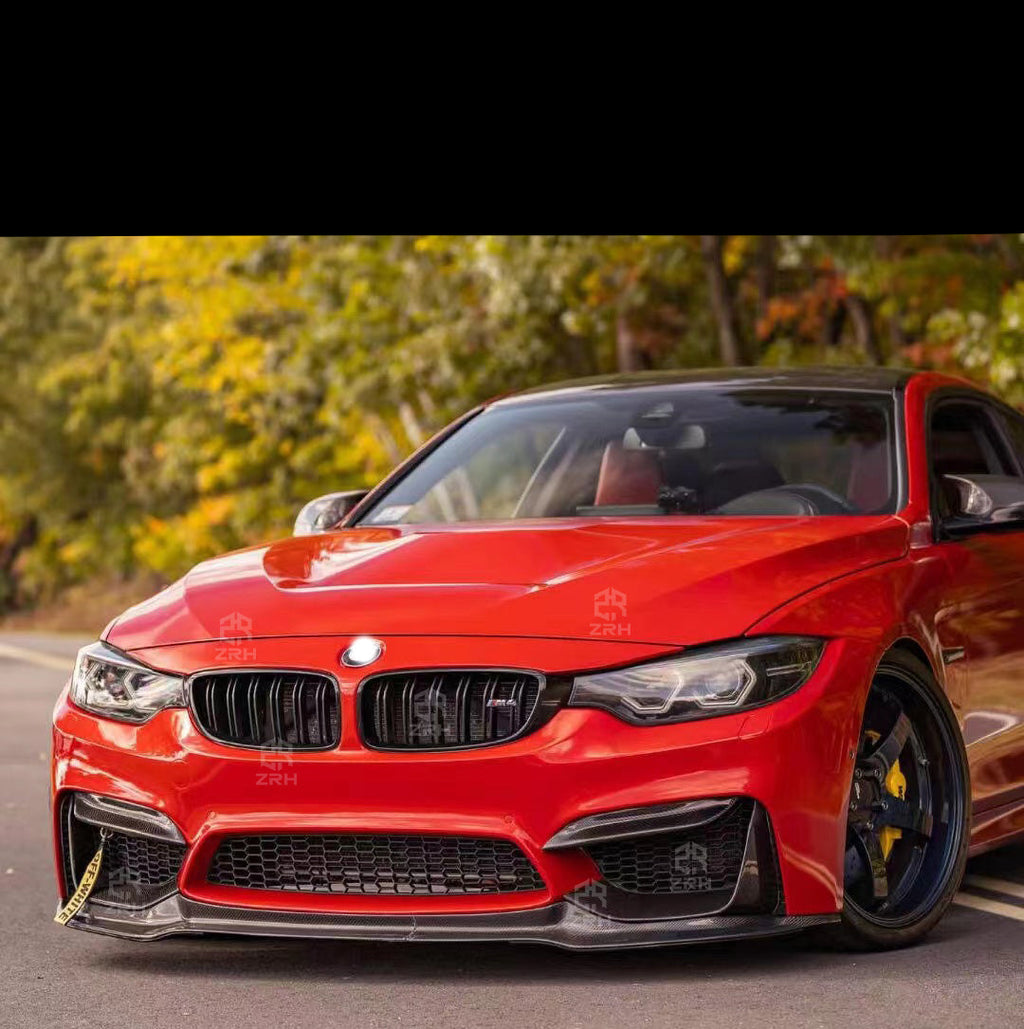 BMW M3 Carbon Fiber Front Lip V Style