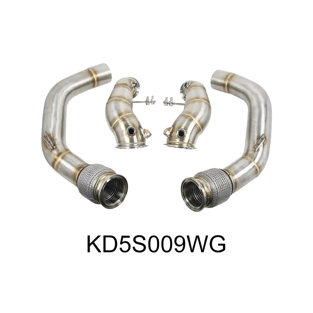 BMW M5 M8 S63 4.4L V8 Race Downpipe Exhaust Cold Air Intake System