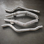 Mercedes-Benz W212 E63  Downpipes with Heat Shield