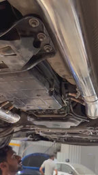 Mercedes W204 C63 AMG Performance Long Tube Headers & Downpipes