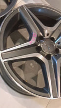 Mercedes W204 C63 Staggered Star Rims 19 inch