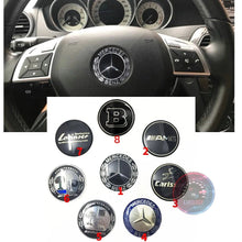 Mercedes Steering Wheel Logo