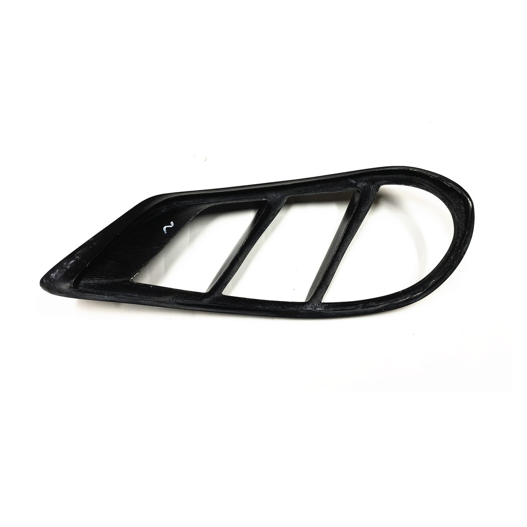 Mercedes W205 C Class Front Fog Light Cover - Orginal Carbon Fiber