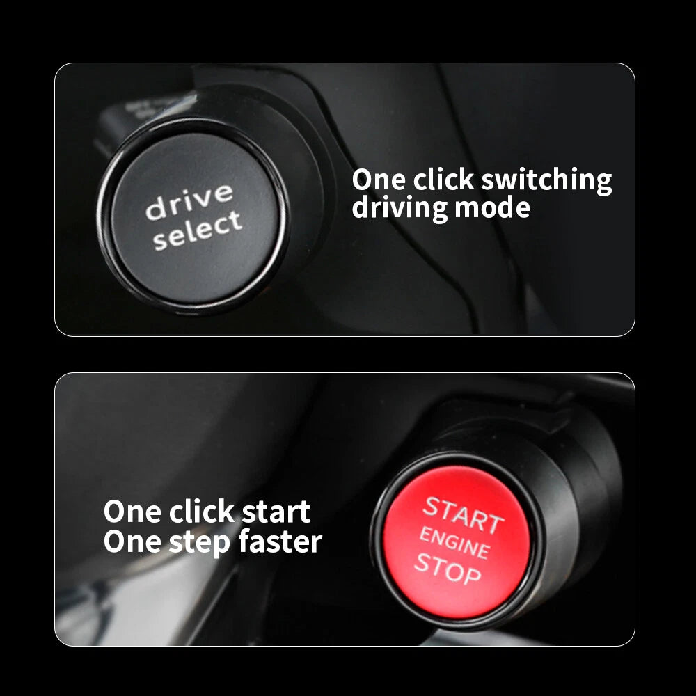 R8 Style Start/Stop & Drive Select Steering Wheel Button for Audi VW