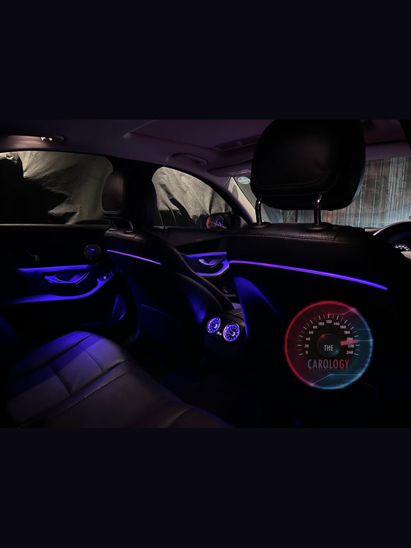 Mercedes W205 Back seat ambient light - The Carology