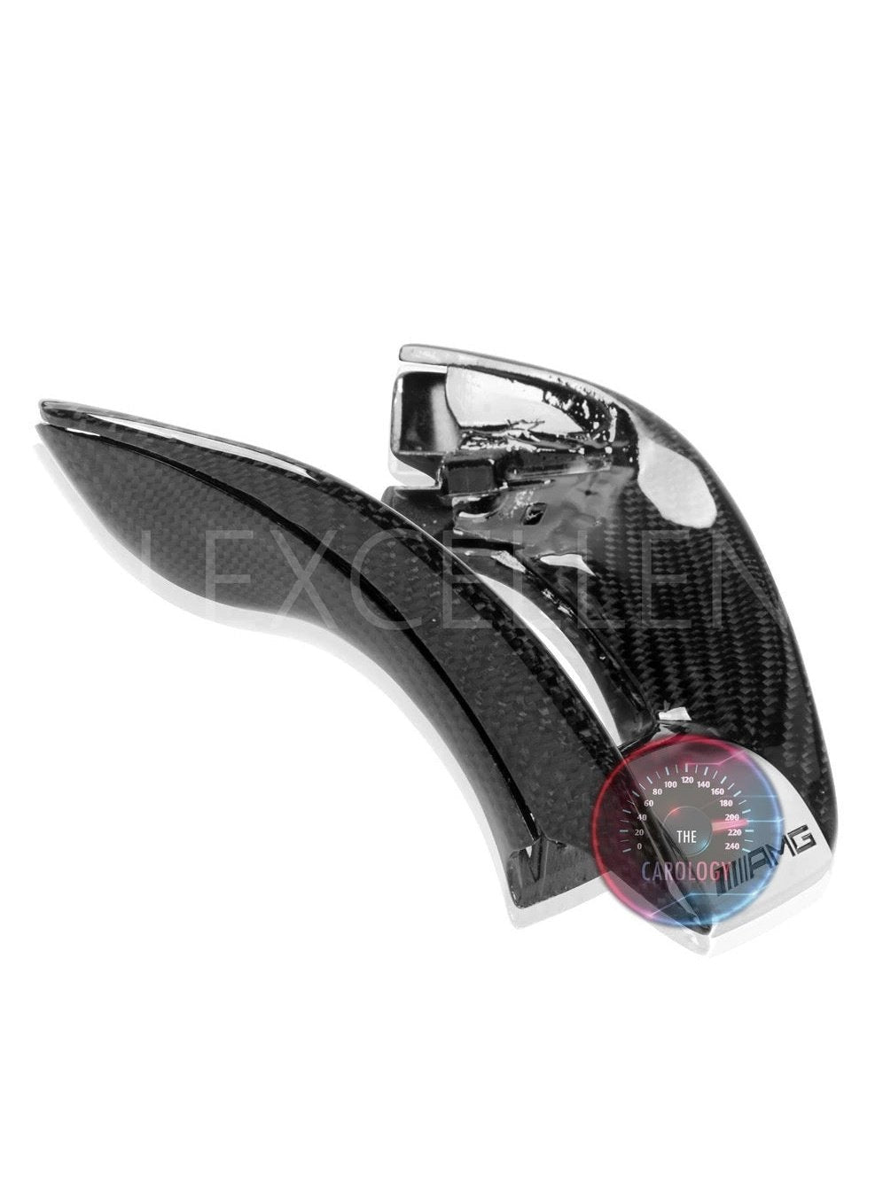 Mercedes AMG Steering Wheel bottom trim - The Carology
