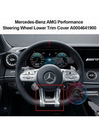Mercedes AMG Steering Wheel bottom trim - The Carology