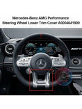 Mercedes AMG Steering Wheel bottom trim - The Carology