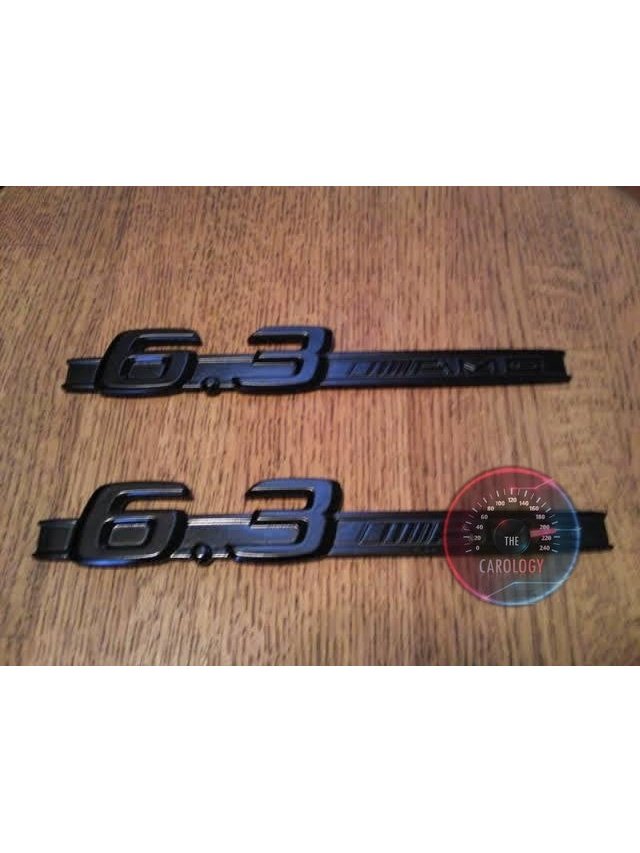 6.3 AMG Emblem - The Carology